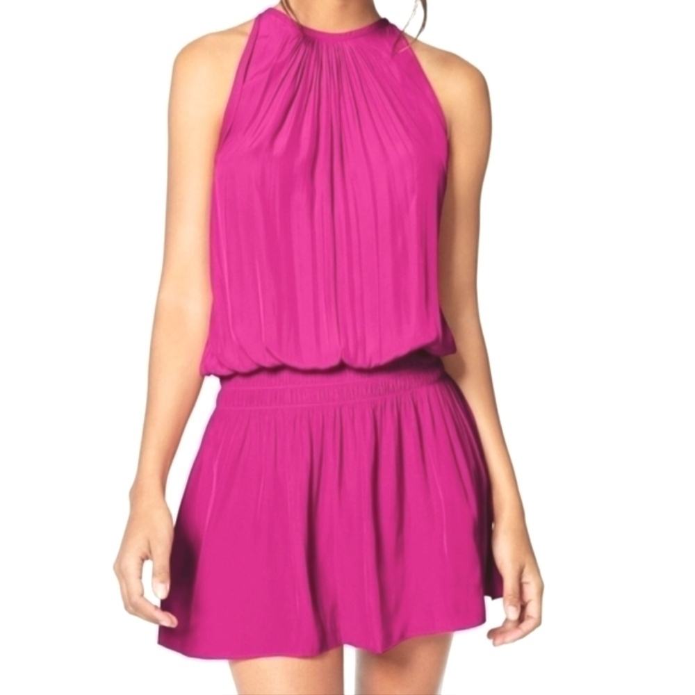 Ramy Brook‎ New York Sleeveless Pink Dress Size Petite